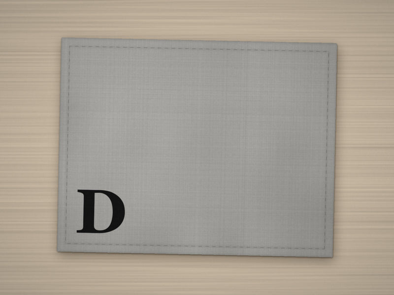 Tischset D – Grau