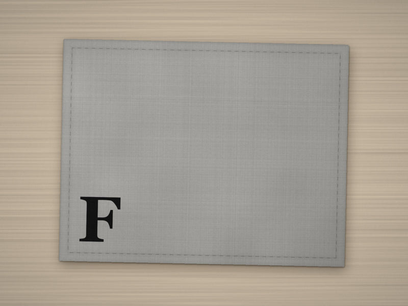 Tischset F – Grau