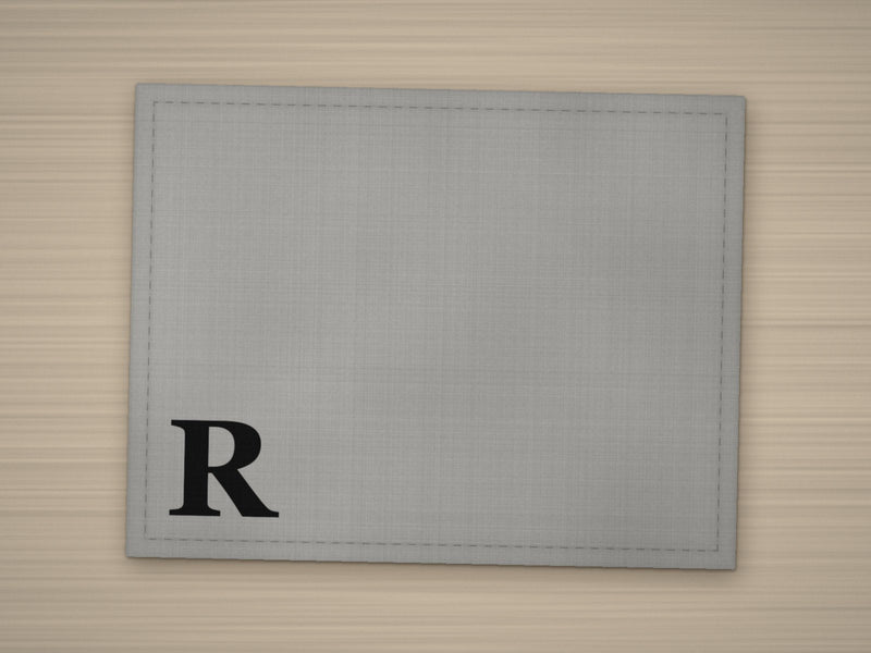 Tischset R – Grau