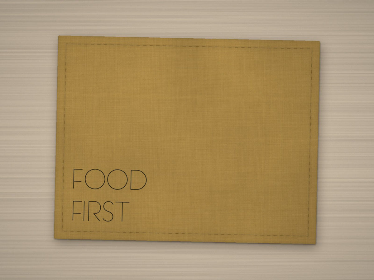 Tischset FOOD FIRST – Brokat