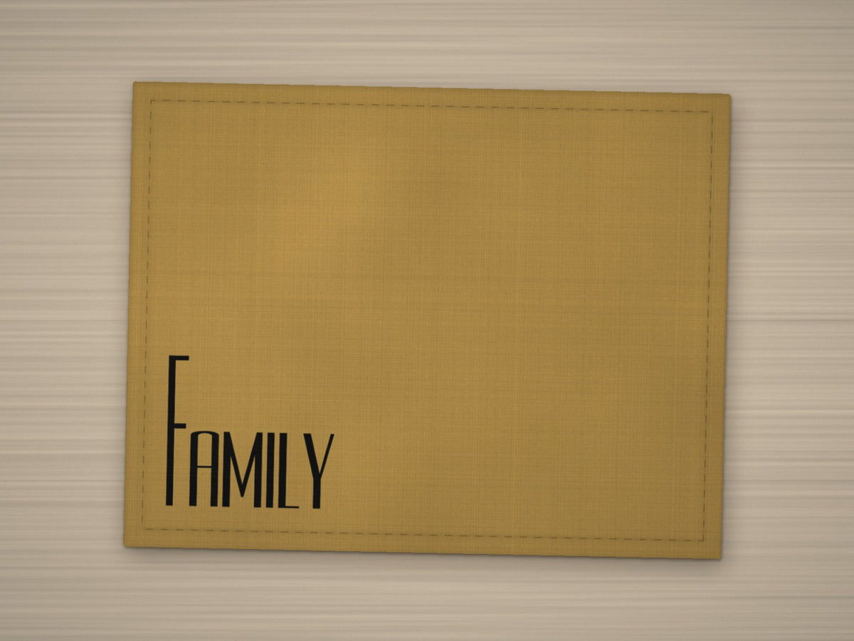 Tischset FAMILY – Brokat