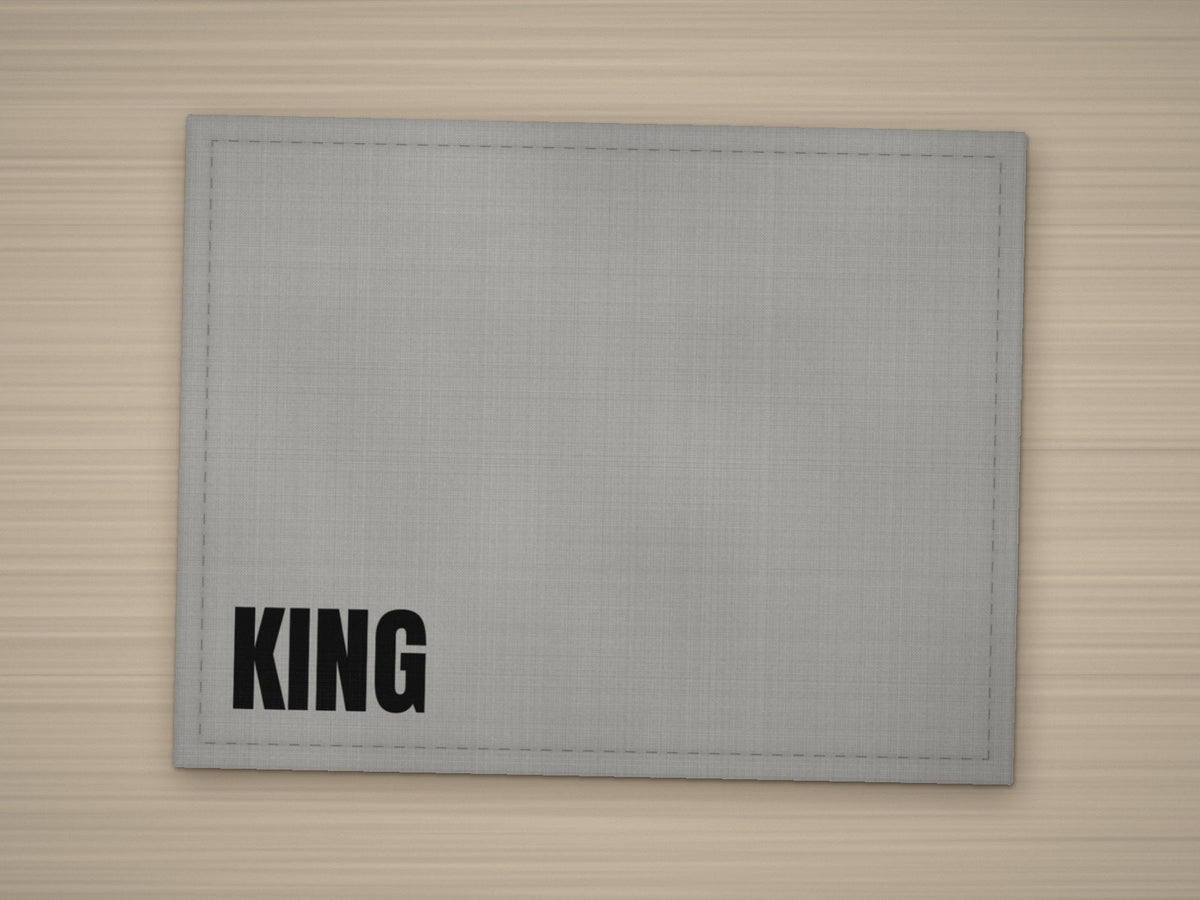 Tischset KING – Grau
