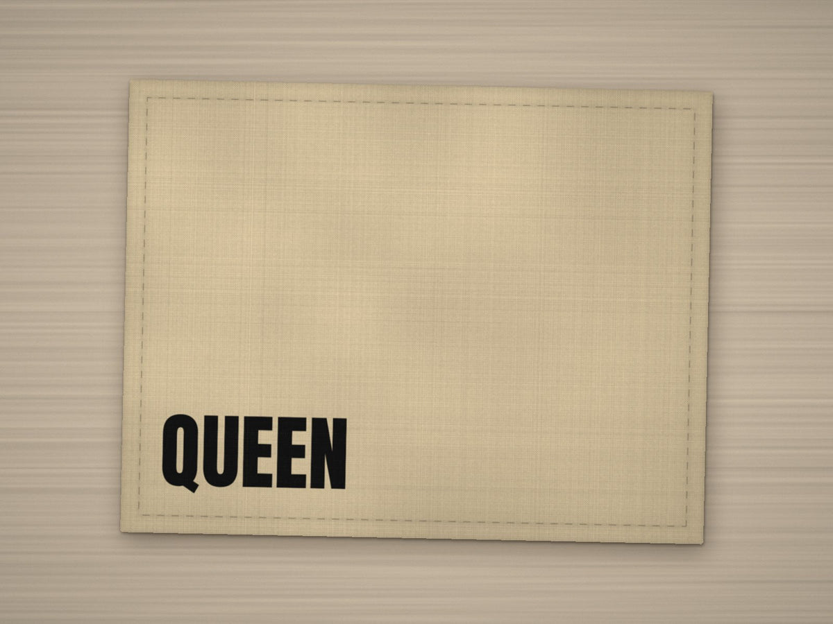 Tischset QUEEN – Sand