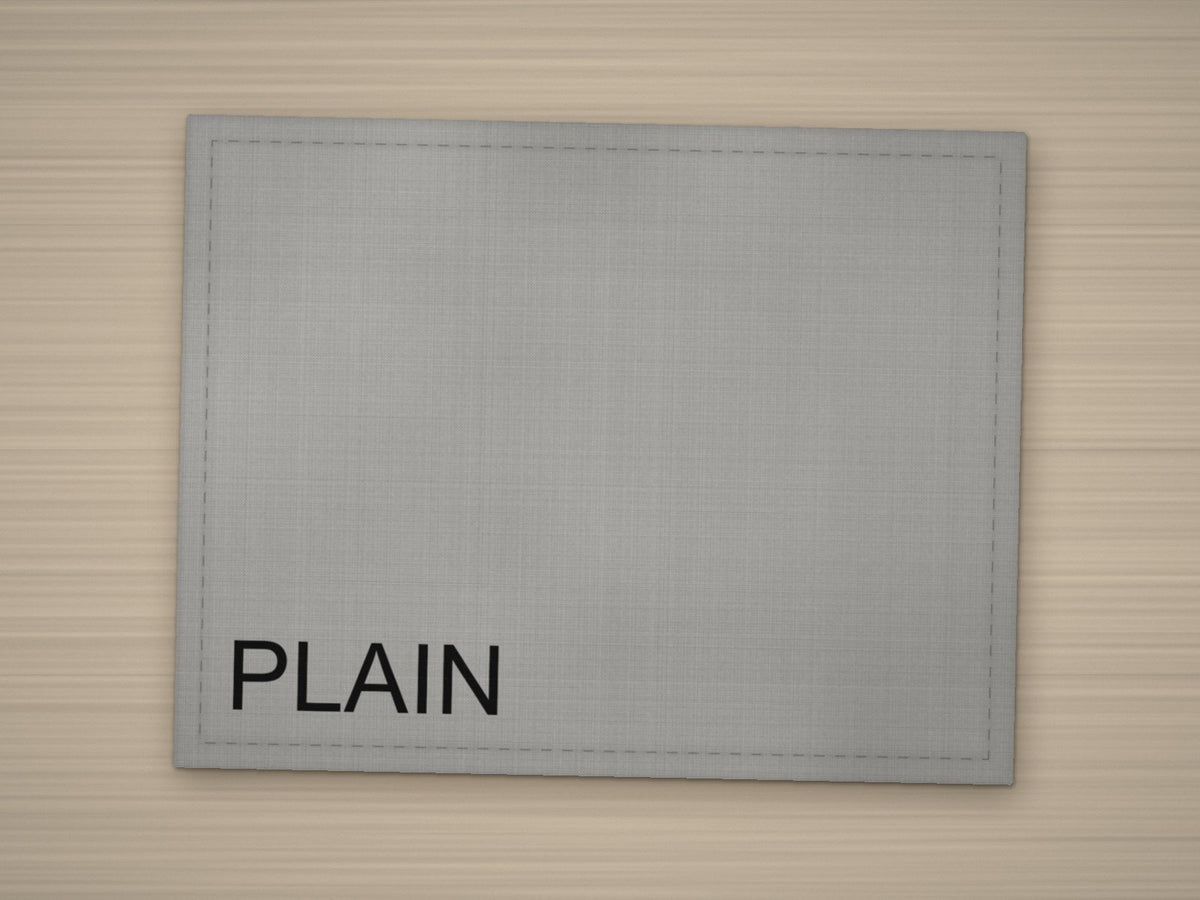 Tischset PLAIN – Grau